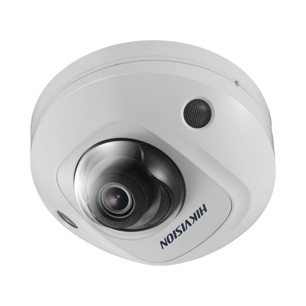 Mini Domo IP 2 Megapixel / Serie PRO / Lente 2.8 mm / 10 mts IR EXIR / Micrófono Integrado / IP66 / IK08 / PoE / Audio y Alarmas / H.265+ / Video analíticos Integrados