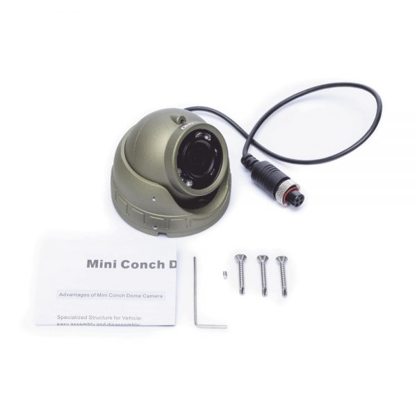 Cámara mini domo AHD para solución móvil de 2MP para interior con audio - Imagen 3
