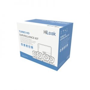 Kit TurboHD 720p / DVR 4 canales / 4 Cámaras Bala de Metal / 4 Cables 18 Mts / 1 Fuente de Poder Profesional