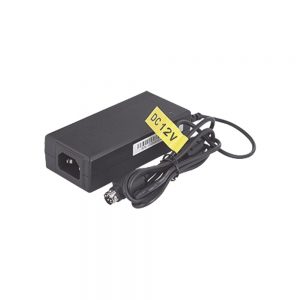 Fuente de Poder Regulada 12 VCD / 3.3 A / Conector DIN 4 Pin / Compatible con DVR´s EV4000, EV5000