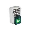 Lector IP de Huella y Proximidad con Teclado Antivandálico para Exterior / Administración con software o de manera autónoma (directo en el teclado) / Relevador para chapa